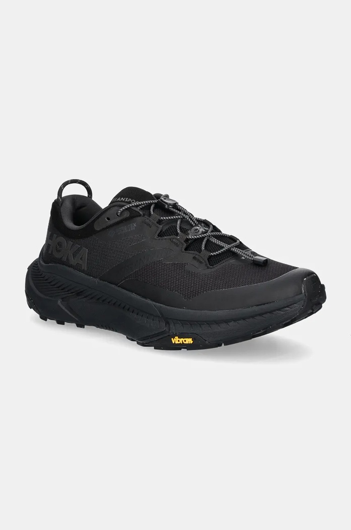 Hoka boty trekingové pánské Transport GTX textilní černá 1133957F