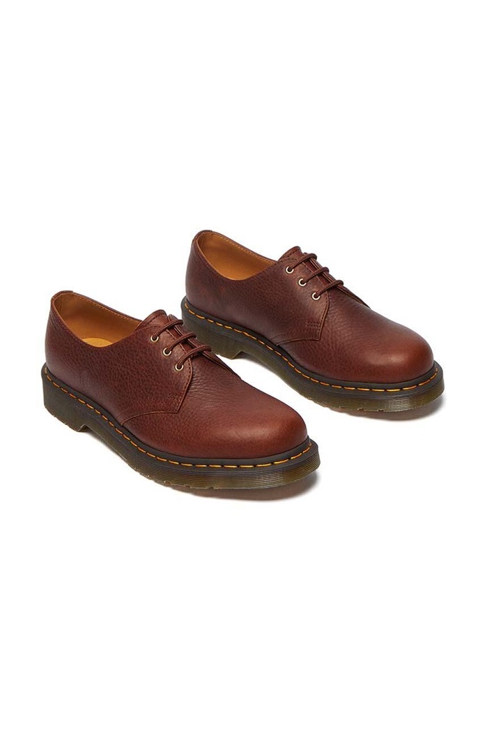 Dr. Martens pantofi de piele 1461 Ambassador DM31992253 maro AW24