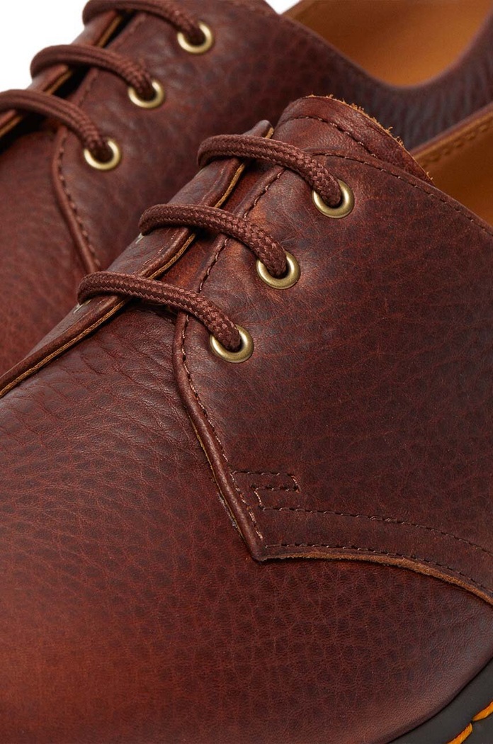 Încălțăminte Dr. Martens pantofi de piele 1461 Ambassador DM31992253 maro