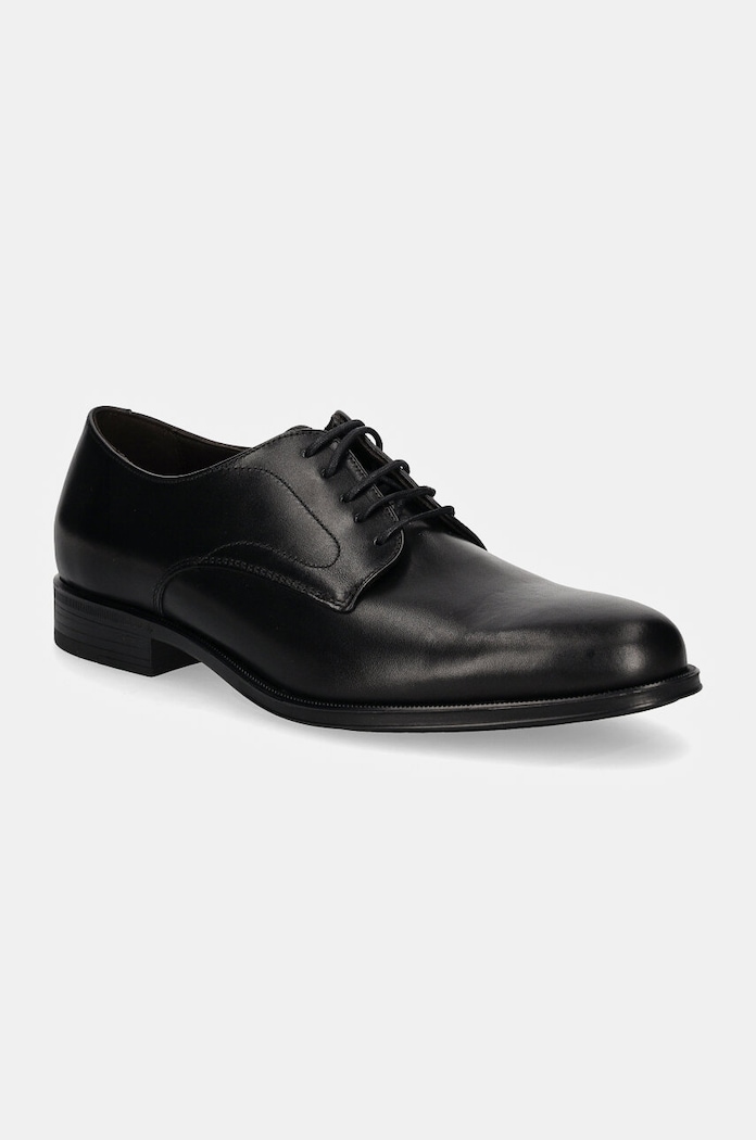 Hackett London bőr félcipő DUKE MASTER elegáns fekete HMS21407