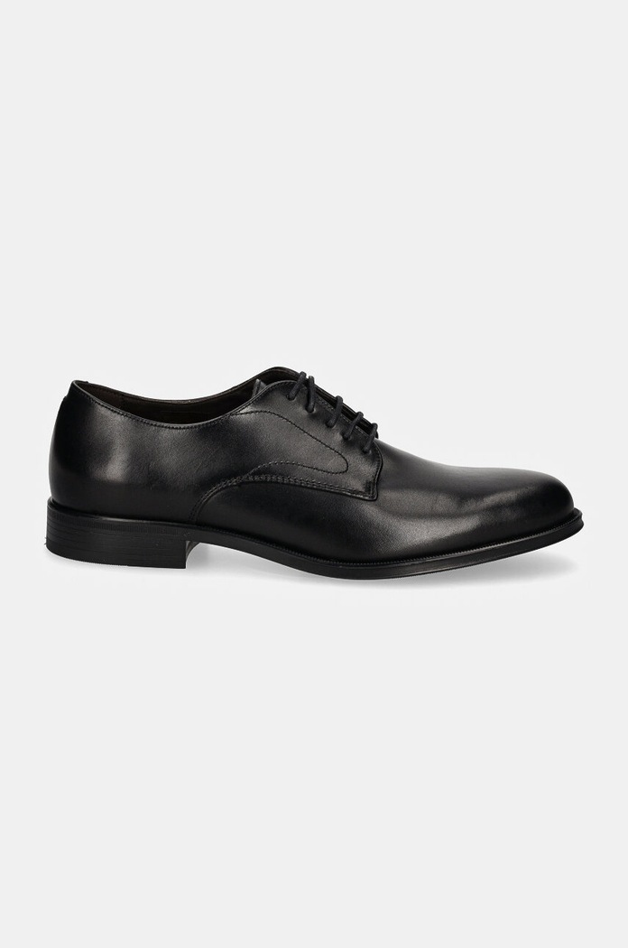 Hackett London bőr félcipő DUKE MASTER HMS21407 fekete SS25
