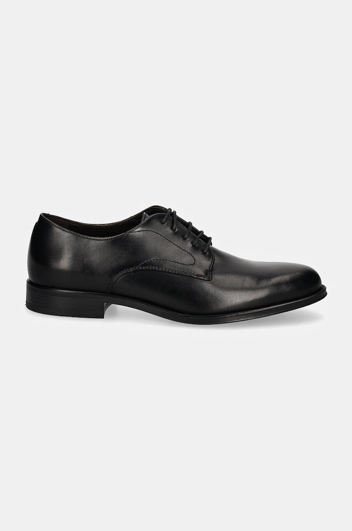 Hackett London bőr félcipő DUKE MASTER HMS21407 fekete SS25