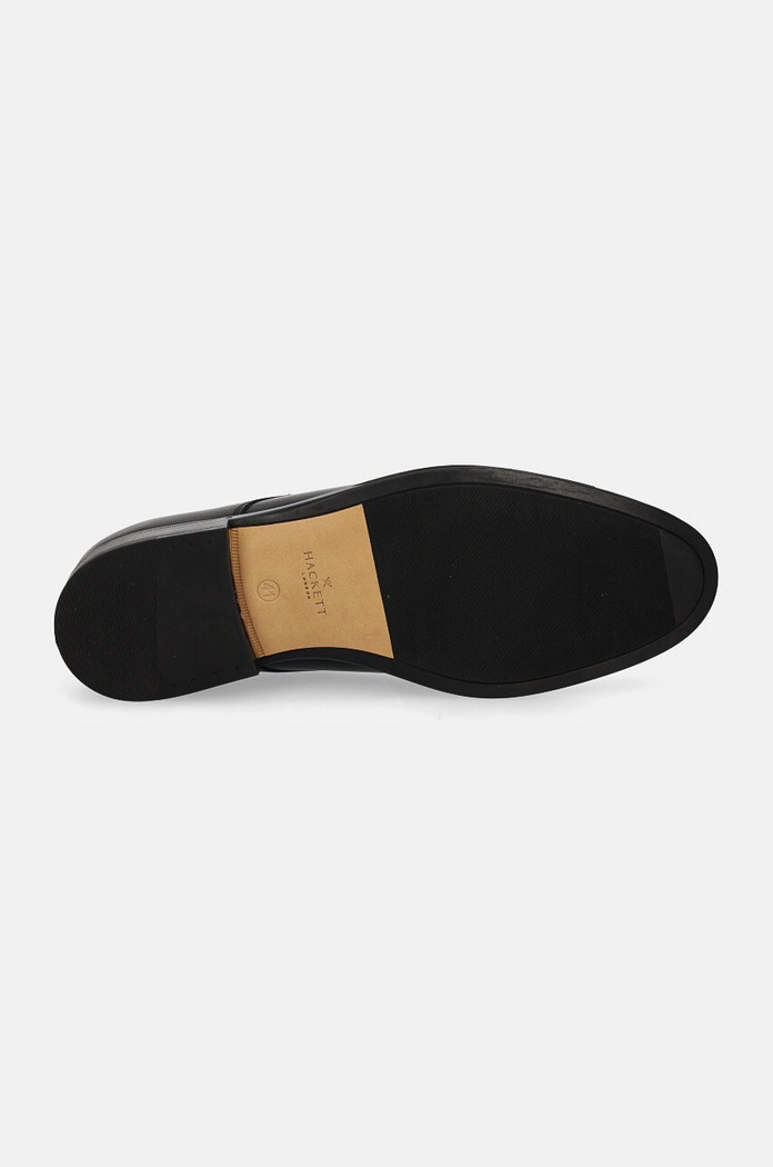 Hackett London bőr félcipő DUKE MASTER HMS21407 fekete