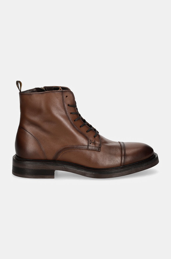 Hackett London buty skórzane EGMONT RANGE HMS21411 brązowy AW24