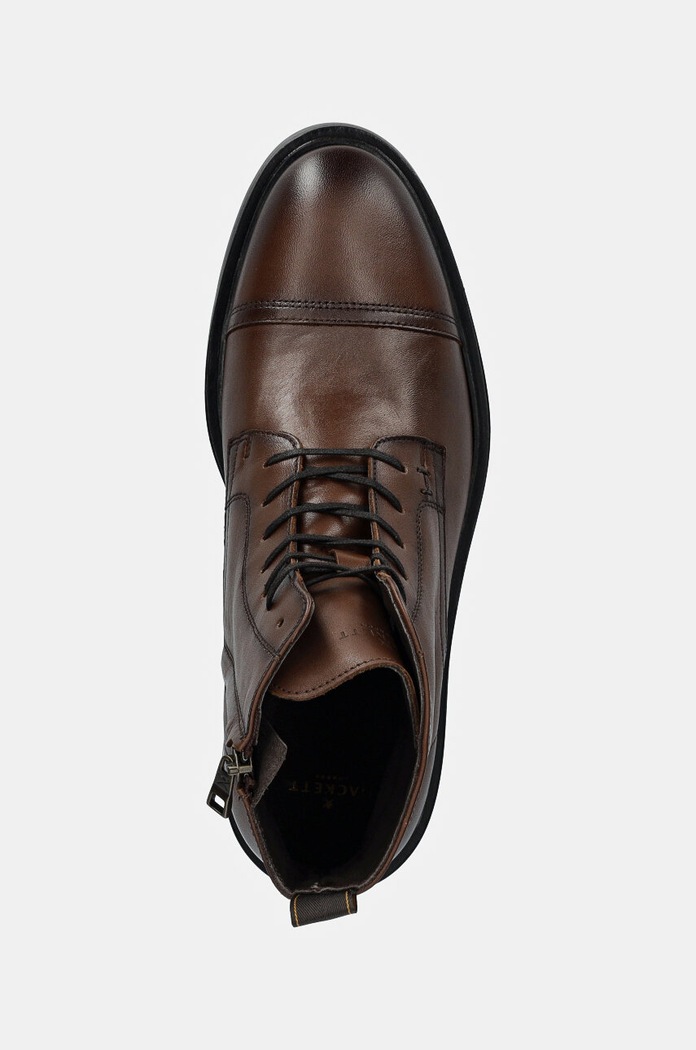 Hackett London buty skórzane EGMONT RANGE brązowy HMS21411