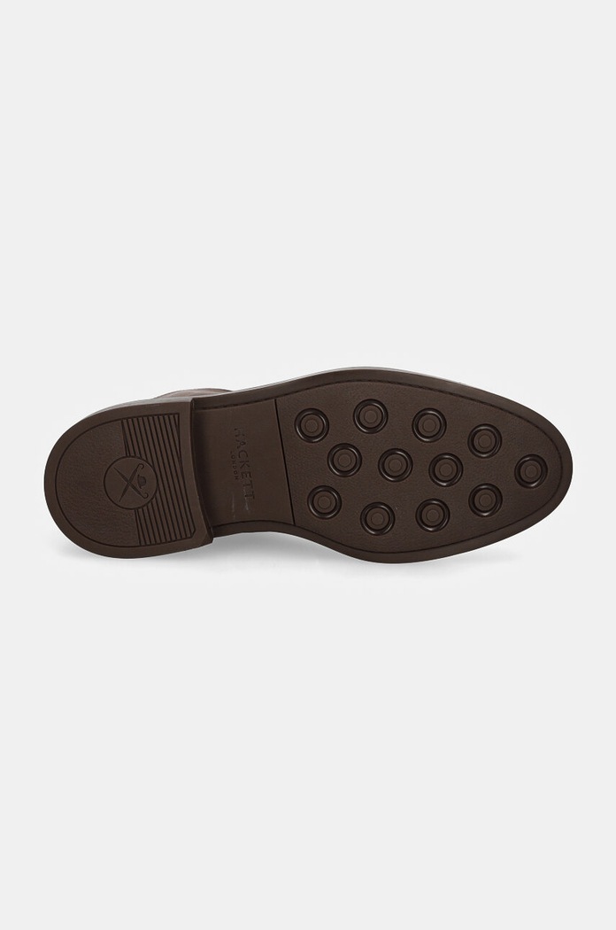 Hackett London buty skórzane EGMONT RANGE HMS21411 brązowy