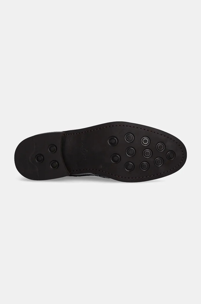 Hackett London buty skórzane JAME BROGUEBOOT HMS21425 brązowy