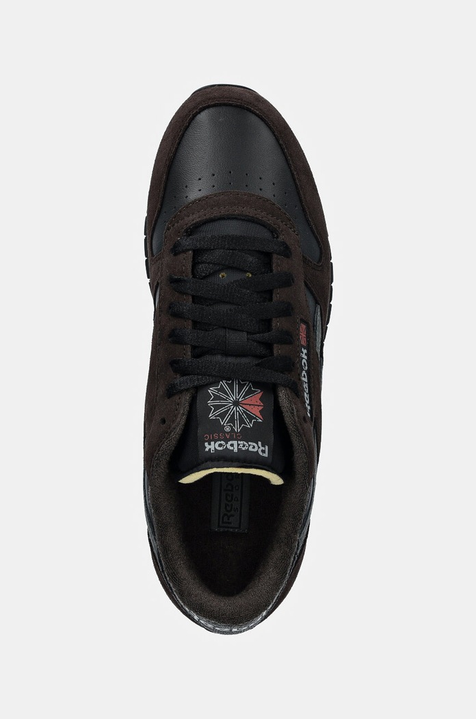 Kožené tenisky Reebok Classic Classic Leather hnědá 100201111