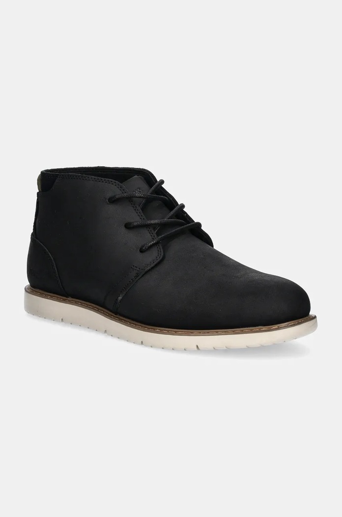 Toms Półbuty nubukowe NAVI czarny 10016893