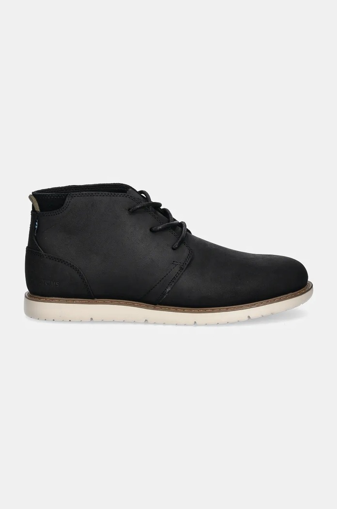 Toms Półbuty nubukowe NAVI 10016893 czarny ZW24