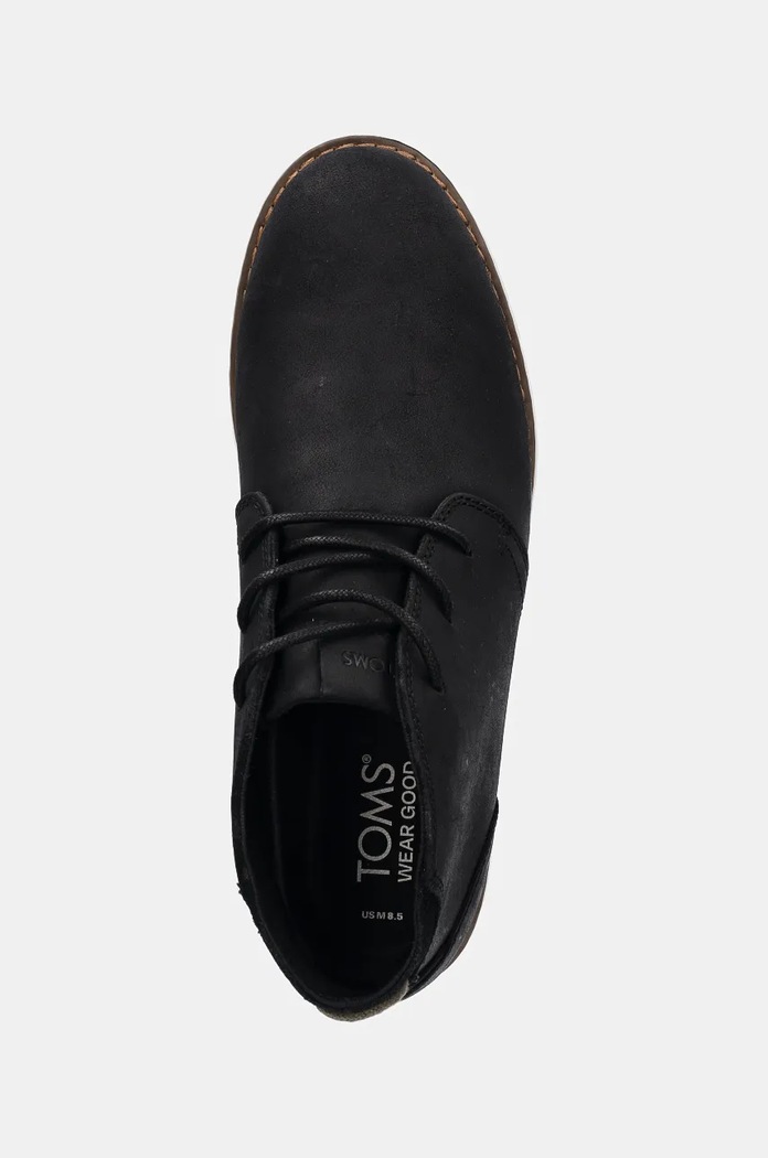 Półbuty nubukowe NAVI Toms 10016893 czarny