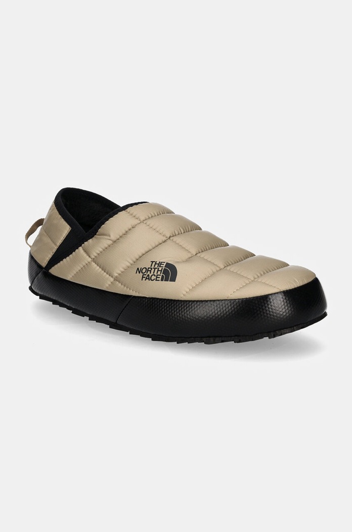 Pantofle The North Face Thermoball Traction Mule V béžová NF0A3UZNVJU1