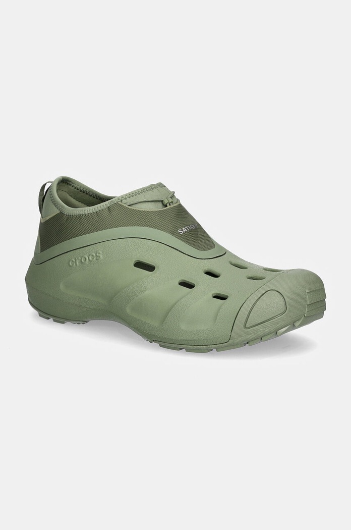 Crocs shoes Satisfy X Crocs Quick Trail non-insulated green 209628.MOSS