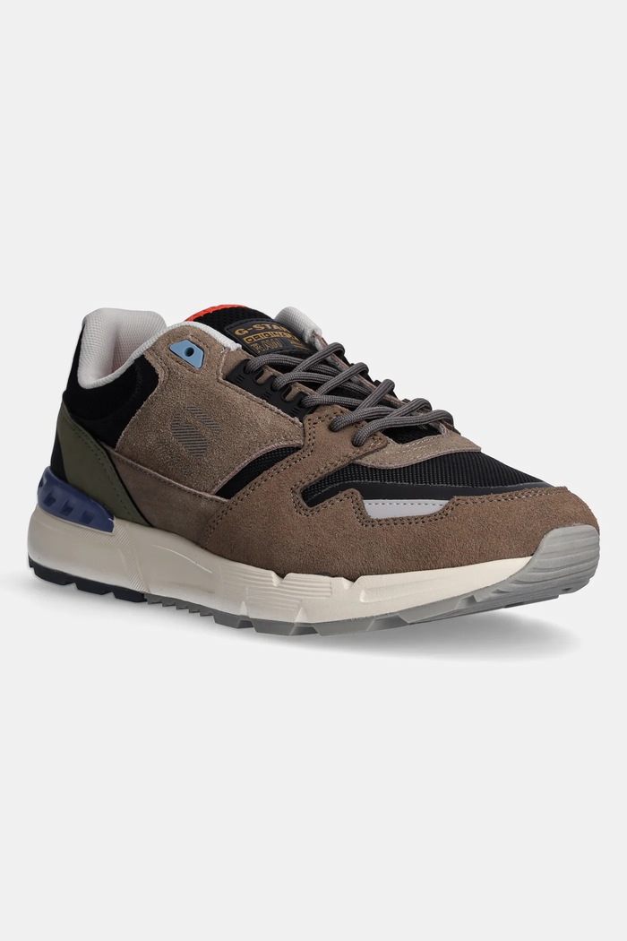G-Star sneakersy Holorn tekstylny brązowy GR501034AM