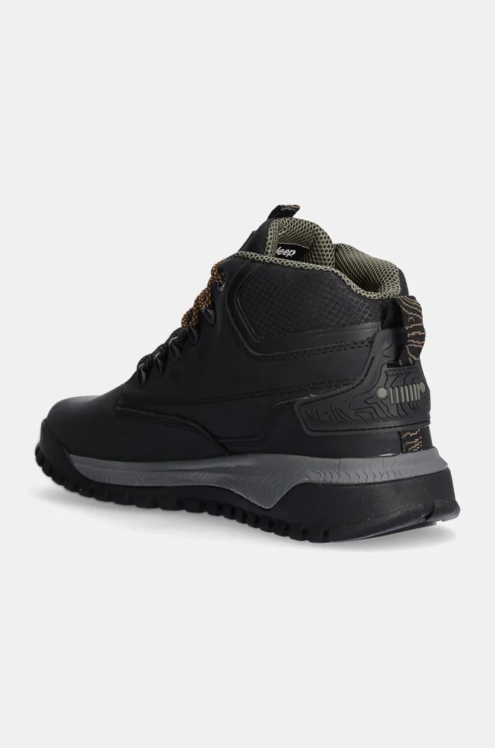 Παπούτσια Παπούτσια nubuck Jeep CANYON MID WP JM42150A μαύρο