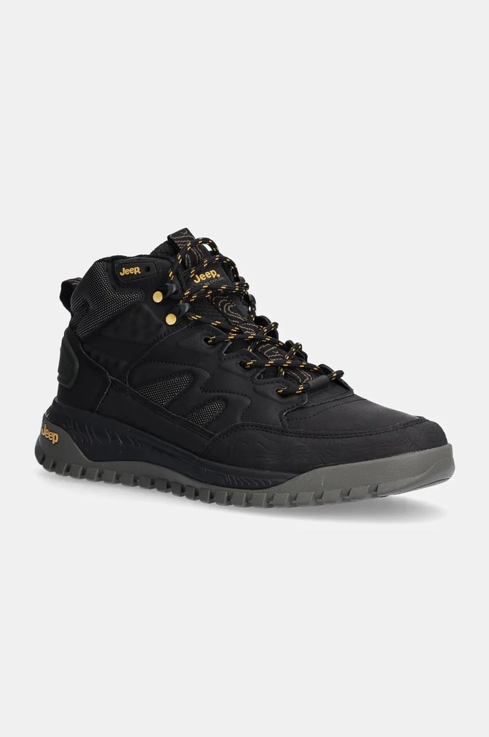 Jeep buty CANYON TRAIL MID tekstylny czarny JM42151A