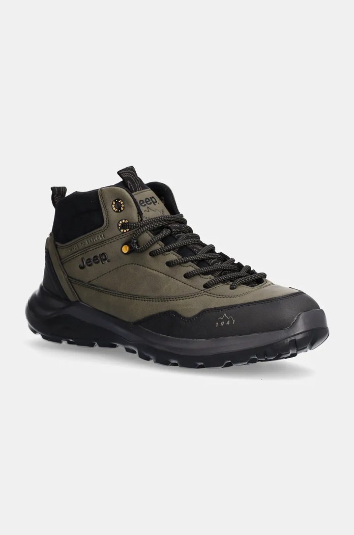 Αρβύλες Jeep PATH MID υφασμάτινο πράσινο JM42162A