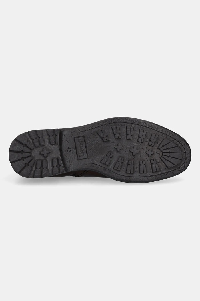 Jeep scarpe in pelle WOODLAND BOOT JM42040A marrone