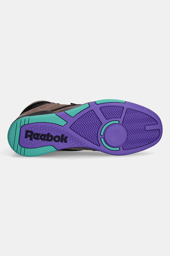 Sneakers din piele intoarsă BB 4000 II MID Reebok maro 100201347