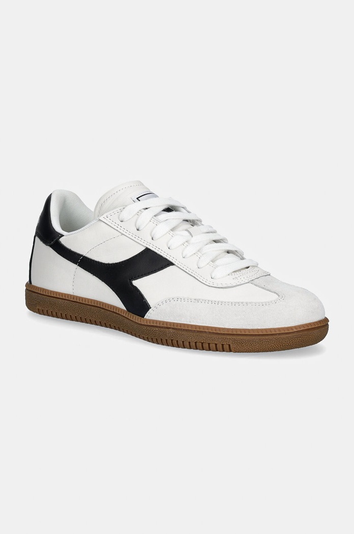 Sneakers Diadora Trainer λείο δέρμα λευκό 501.181246.C0351