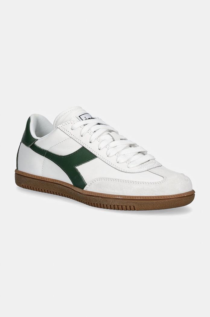 Sneakers Diadora Trainer λείο δέρμα λευκό 501.181246.C1161