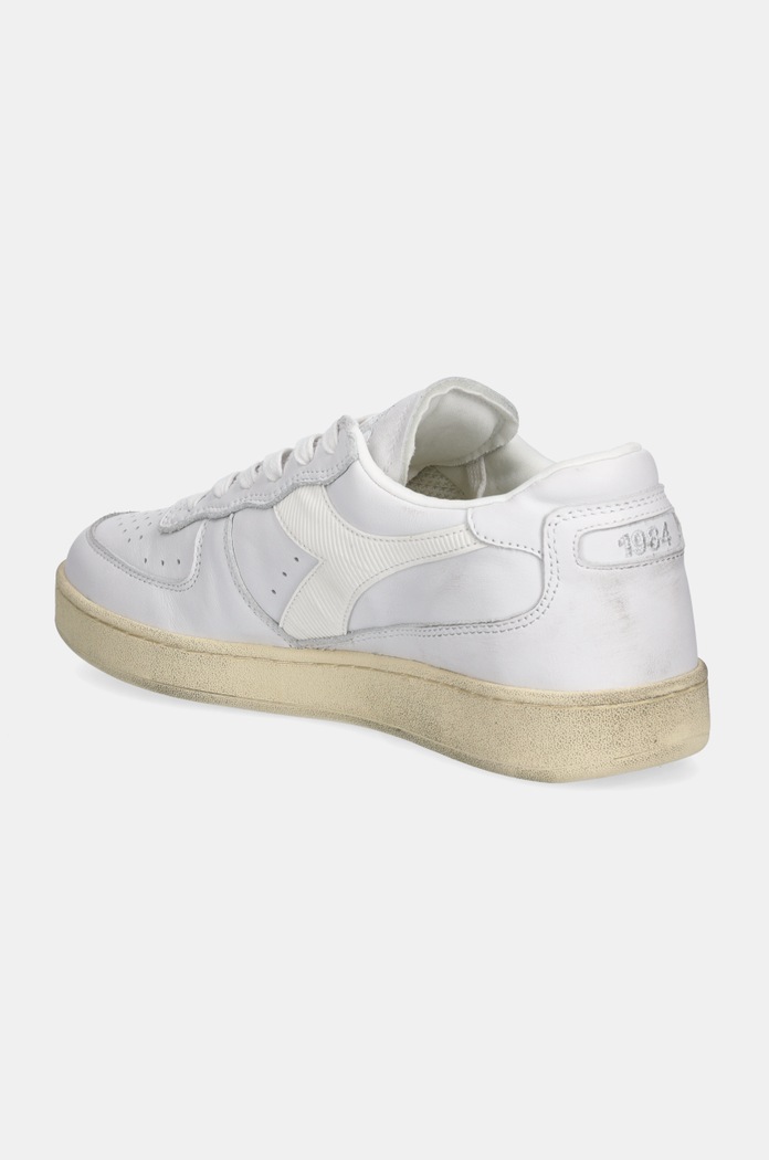 Παπούτσια Δερμάτινα sneakers Diadora Mi Basket Low Used 201.181233.C0657 λευκό