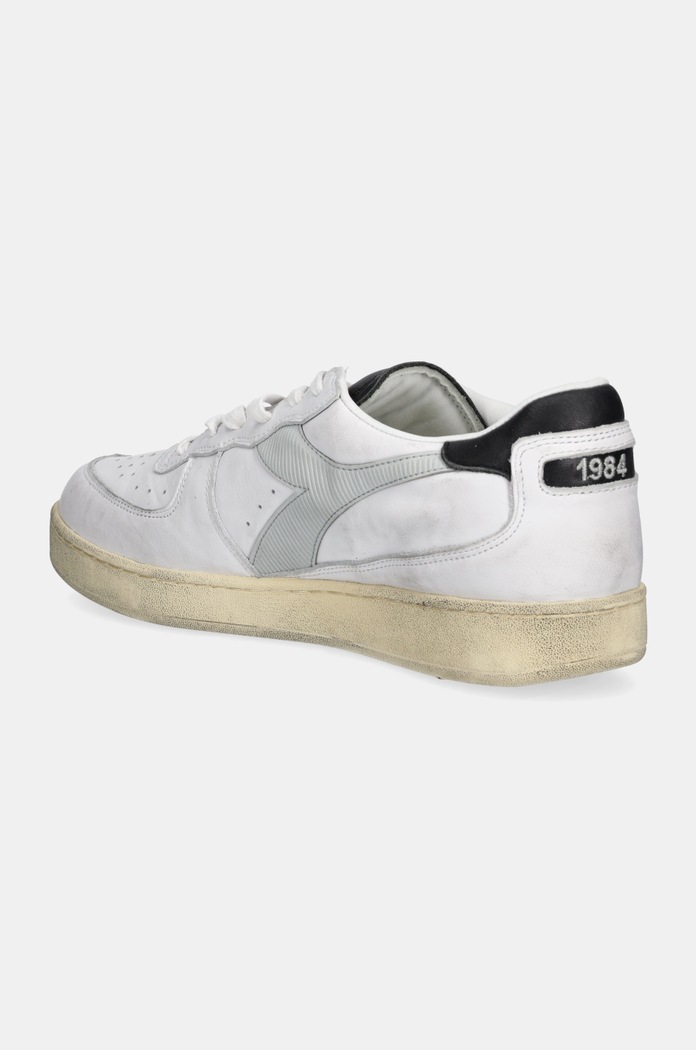 Παπούτσια Δερμάτινα sneakers Diadora Mi Basket Low Used 201.181233.C9304 λευκό