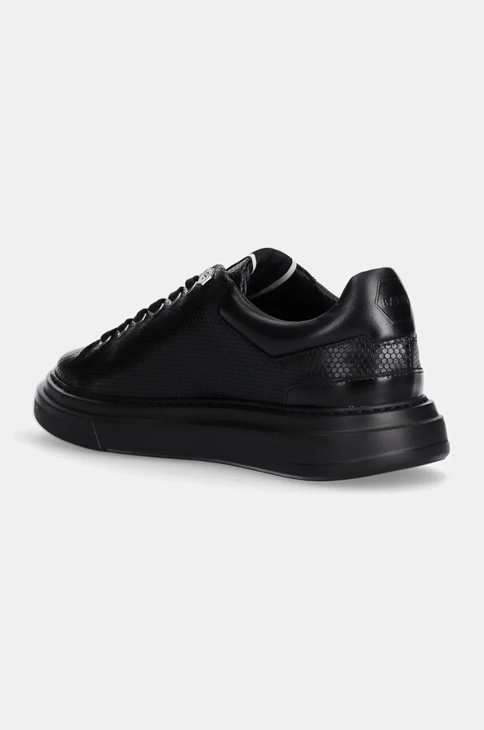 Boty Kožené sneakers boty BALR. Game Day Hexagon Sneaker B1511.1038 černá