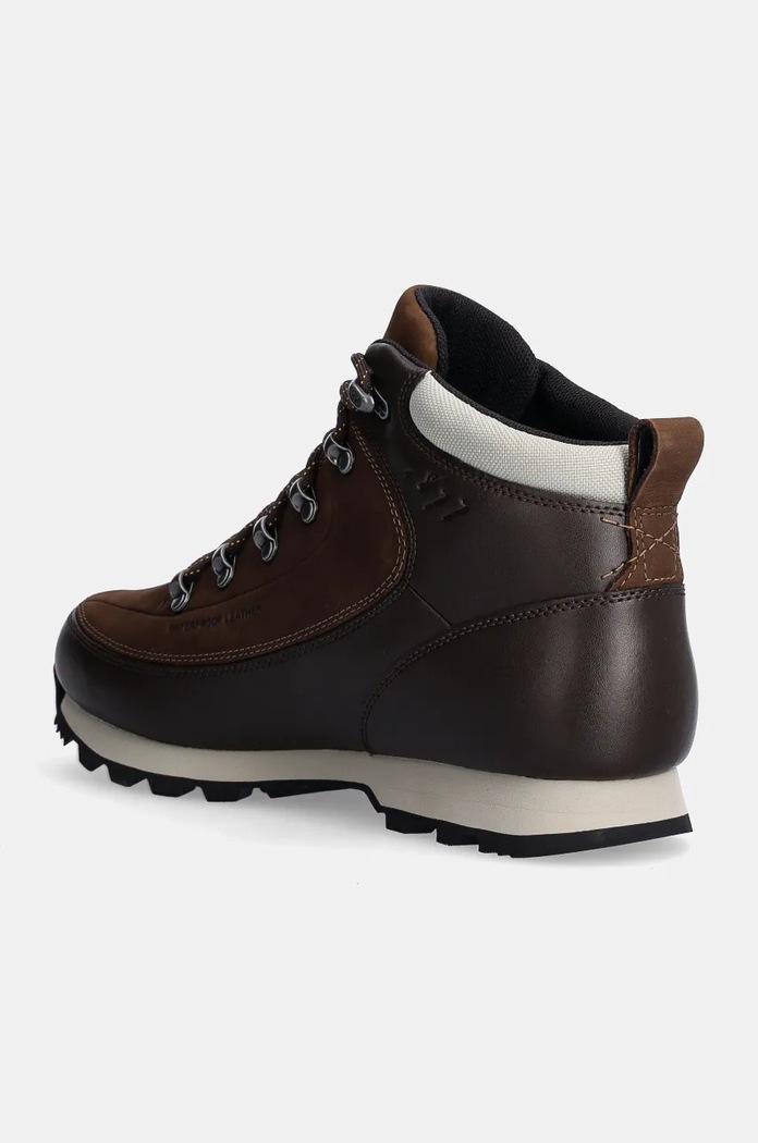 Obuwie Helly Hansen buty skórzane The Forester Premium 12030 brązowy