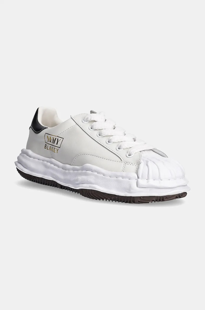 Maison MIHARA YASUHIRO Blakey Low кросівки чоловічі шкіряні низька білий A06FW702