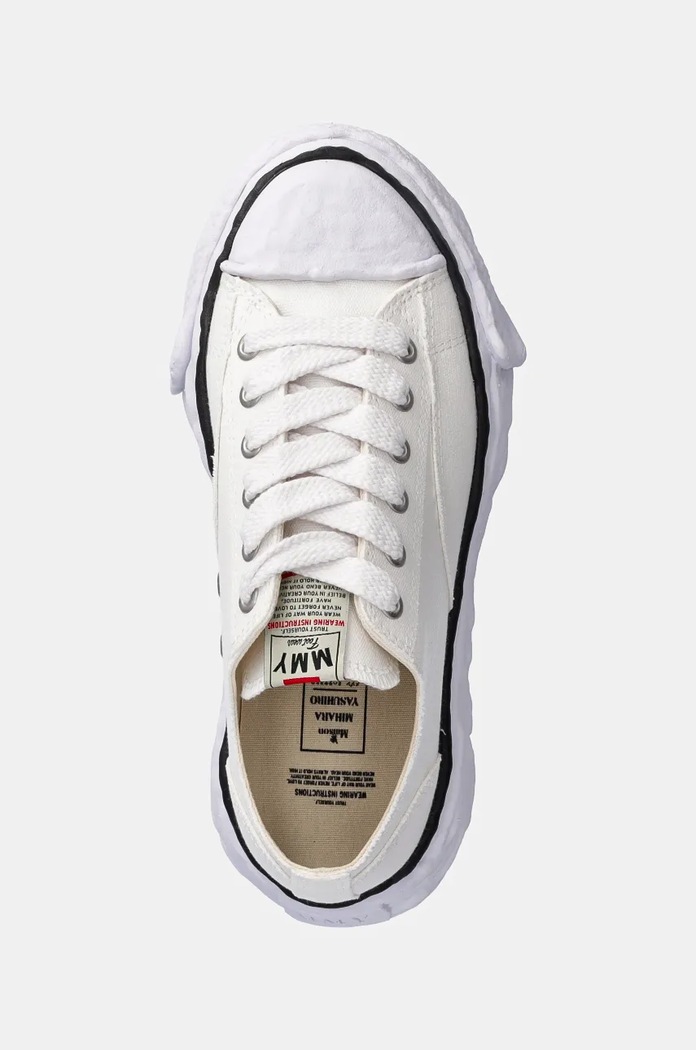 Ниски кецове Maison MIHARA YASUHIRO Peterson 23 Canvas Low-Top бял A11FW702