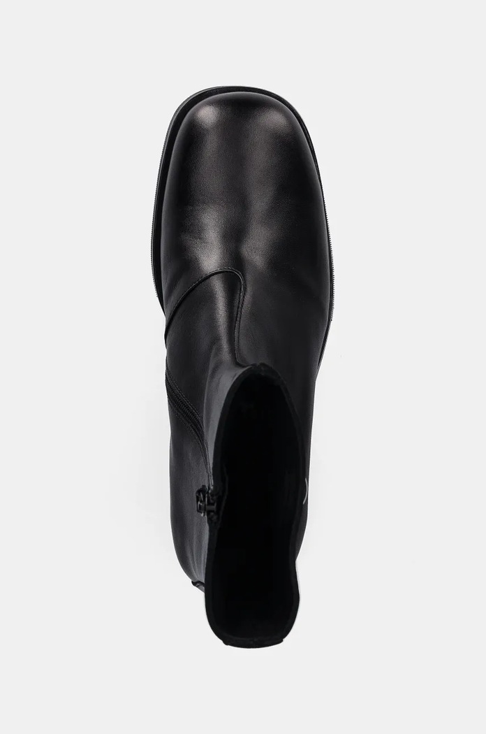 Our Legacy buty skórzane Camion czarny COCBB
