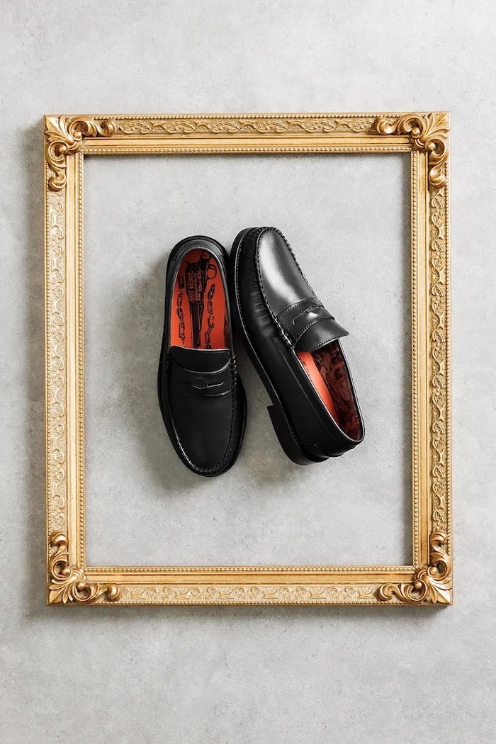 Kožené mokasíny Naked Wolfe Riviera Riviera.Black.Leather