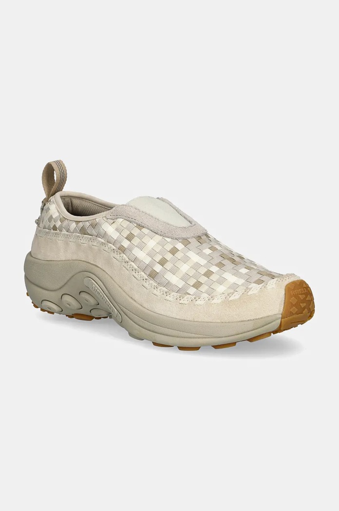Topánky Merrell 1TRL Jungle Moc Evo Woven Se semišová koža béžová J006745