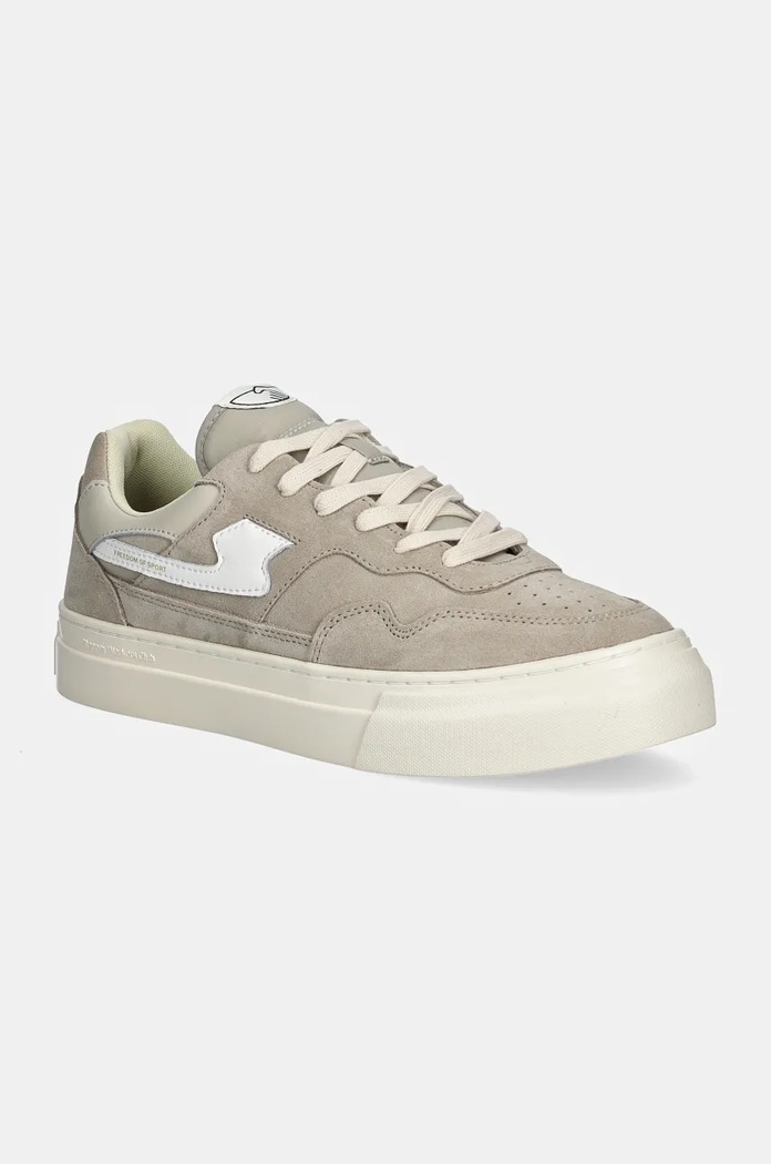Sneakers Stepney Workers Club Pearl S-Strike Suede δέρμα σαμουά γκρί YA23535