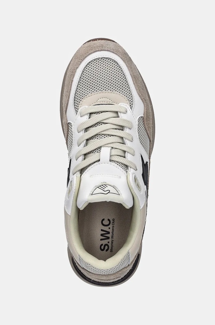 Sneakers Stepney Workers Club Amiel S-Strike Geo-Merged μπεζ YP03500