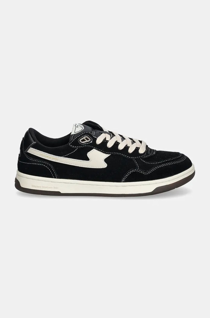 Tenisice od brušene kože Stepney Workers Club Pro Cup 01 S-Strike Suede YQ02015 crna SS25