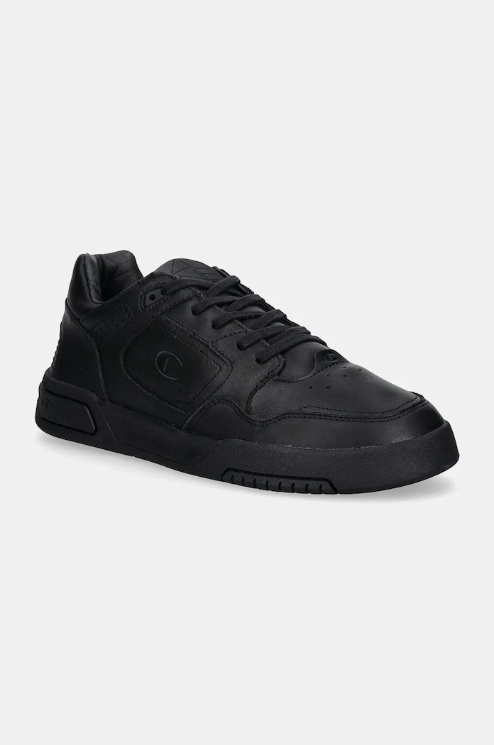 Champion leather sneakers ZN80 I&A Low Cut Planet friendly black S22373
