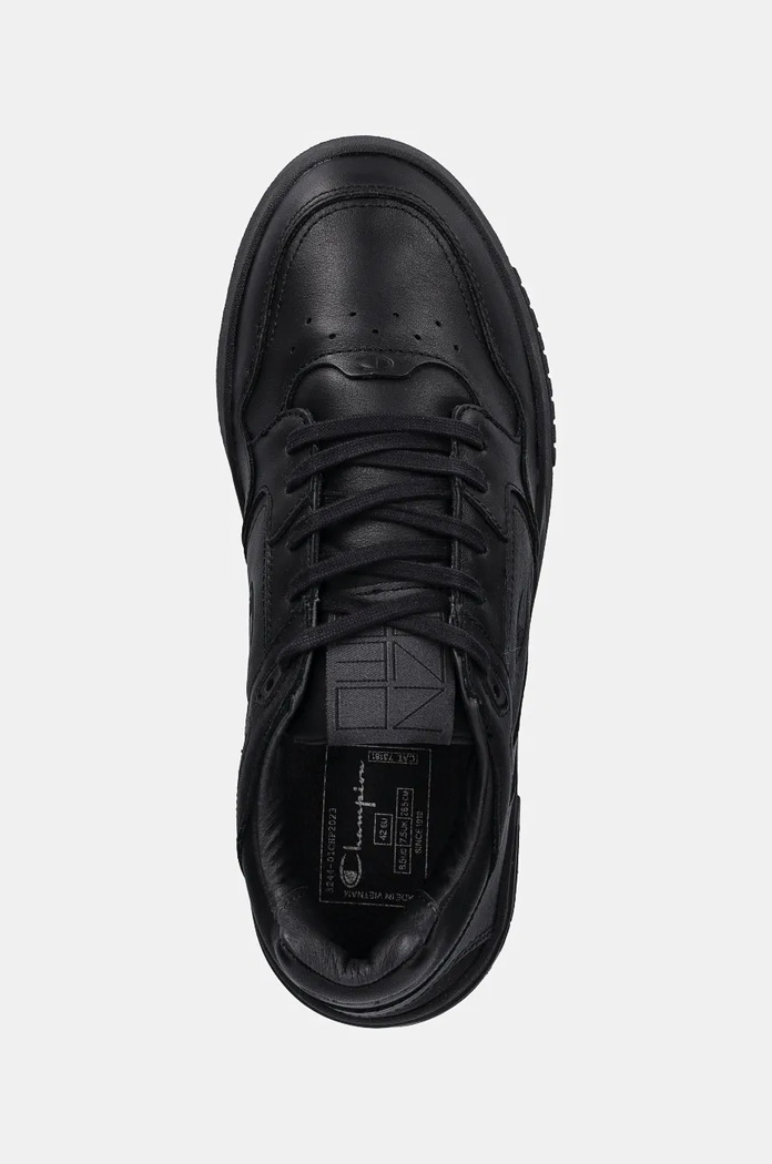 Champion leather sneakers ZN80 I&A Low Cut black S22373