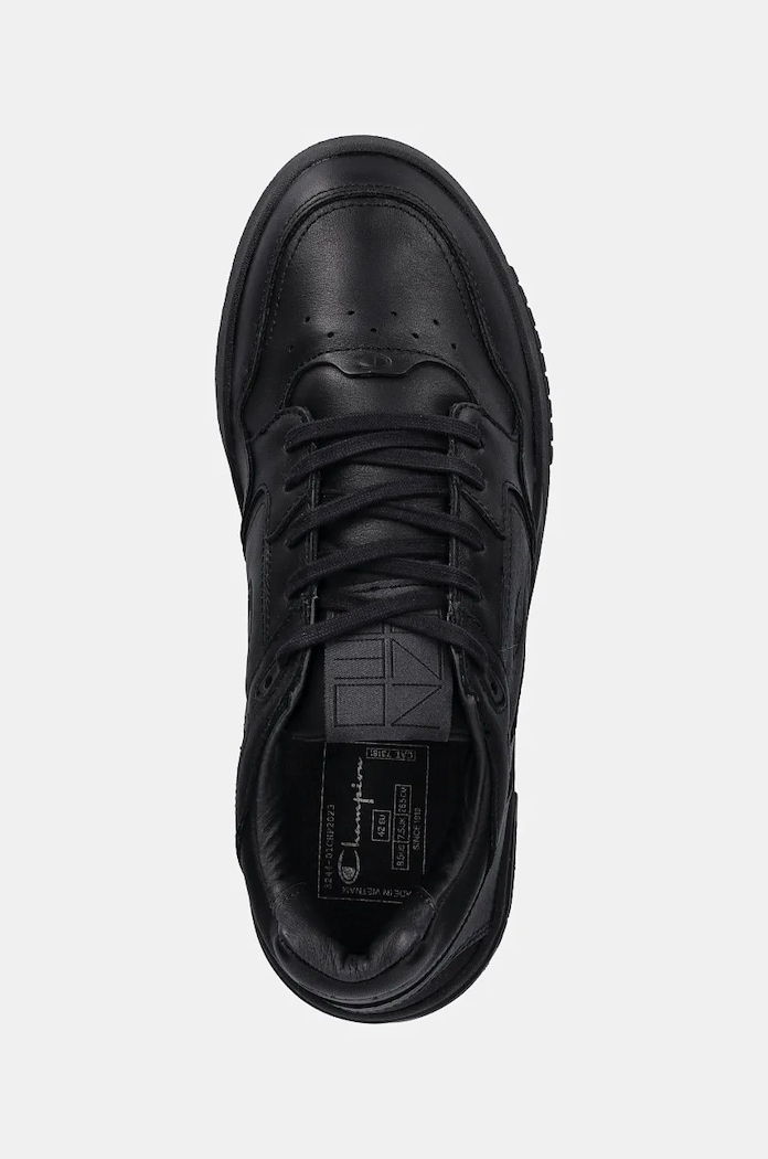 Champion leather sneakers ZN80 I&A Low Cut black S22373