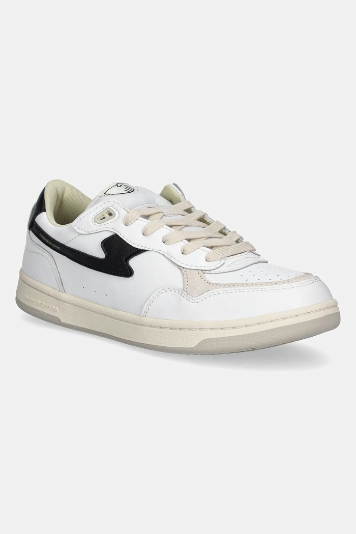 Δερμάτινα sneakers Stepney Workers Club Pro-Cup 01 S-Strike λείο δέρμα λευκό YQ02510