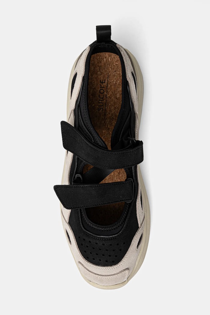 Σουέτ sneakers Suicoke AKK-2 OG355 μπεζ