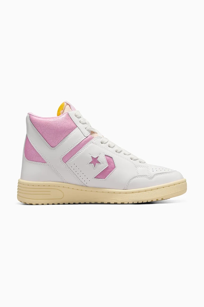 Δερμάτινα sneakers Converse Shai Weapon υψηλό λευκό A13355C