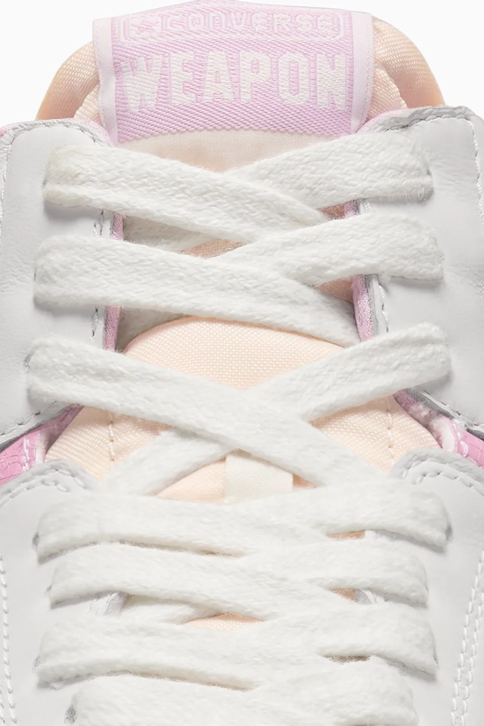 Δερμάτινα sneakers Converse Shai Weapon λευκό A13355C