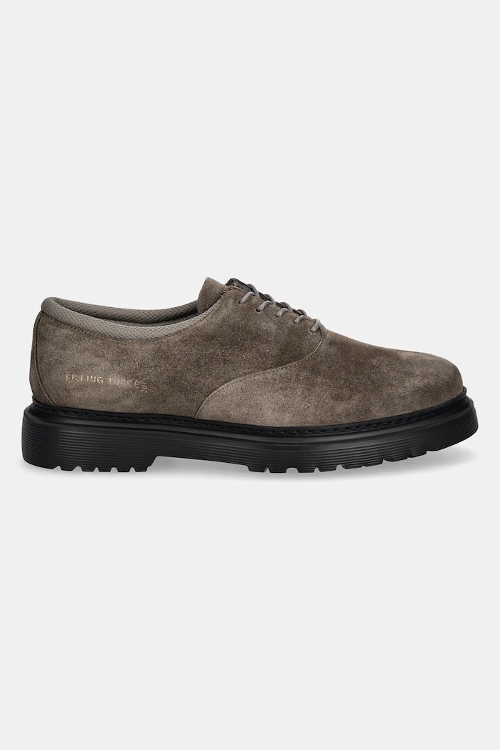 Polobotky Filling Pieces Derby Suede 74922791174 hnědá AW24