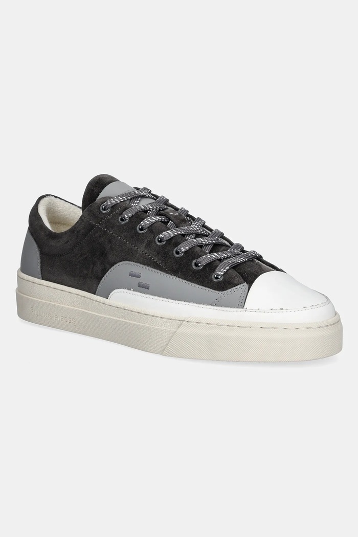 Sneakers Filling Pieces Riviera λείο δέρμα γκρί 90278521002