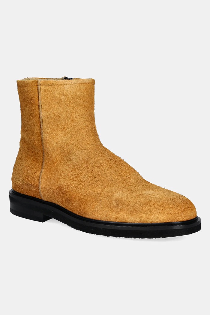 Semišové boty Filling Pieces Western Chelsea Suede nezateplené žlutá 77922792057