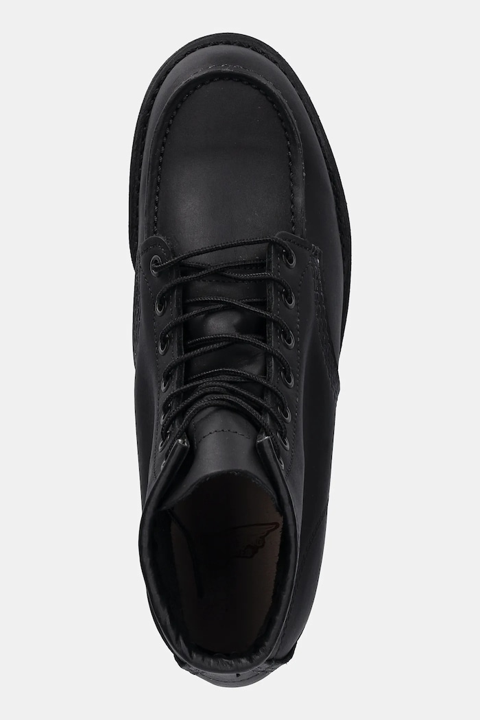 Шкіряні черевики Red Wing 6-inch Classic Moc чорний 8074.D
