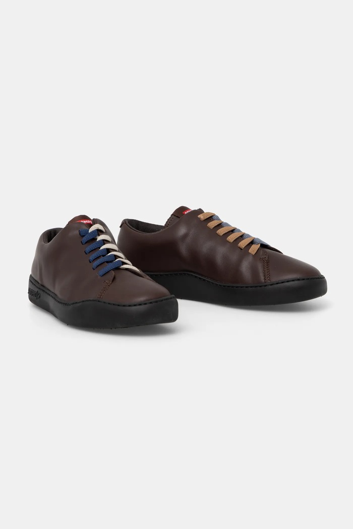 Παπούτσια Δερμάτινα sneakers Camper TWS K100855.007 καφέ