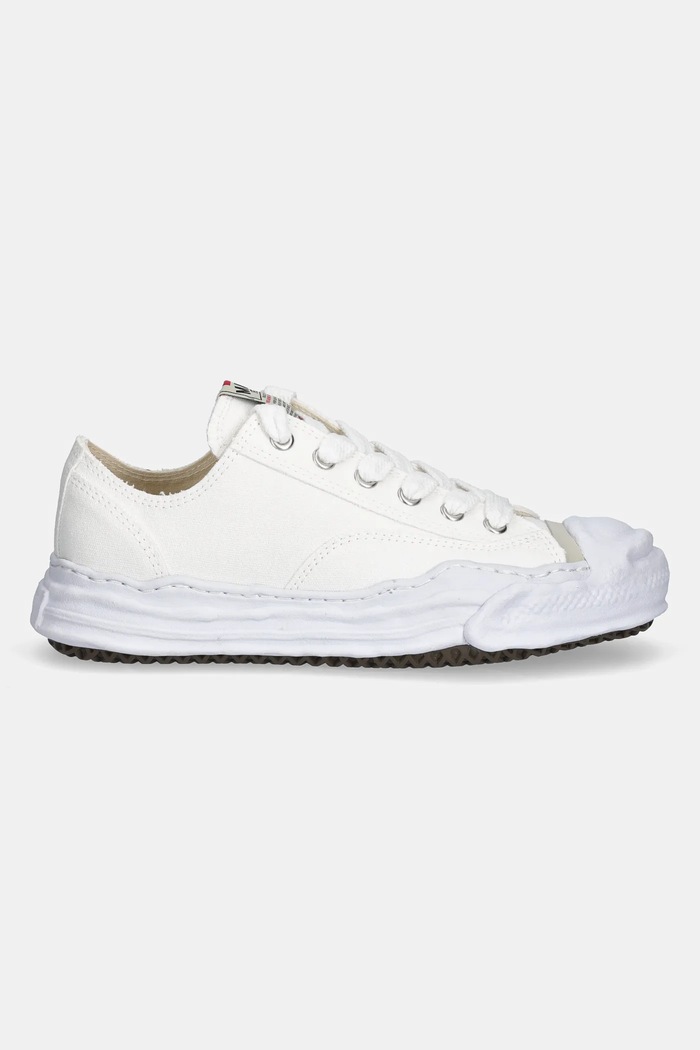 Maison MIHARA YASUHIRO Hank trampki wysokie A05FW702. biały AW24